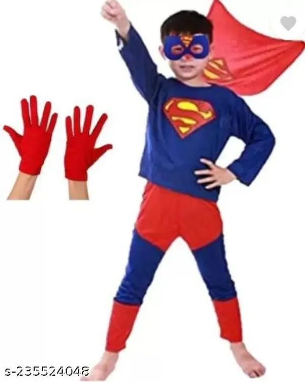 Blue_Premium_Polycotton_Costume_For_Kidsboy_&_Girl