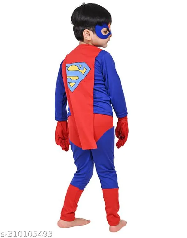 Red_Premium_Polycotton_Costume_For_Kidsboy_&_Girl
