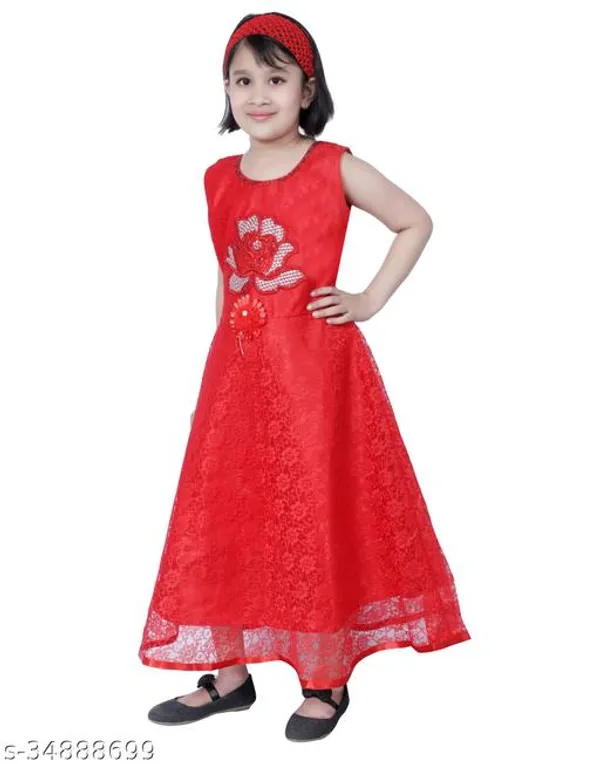 Red_Premium_Net_Frocks_Dress_For_Kids_Girls