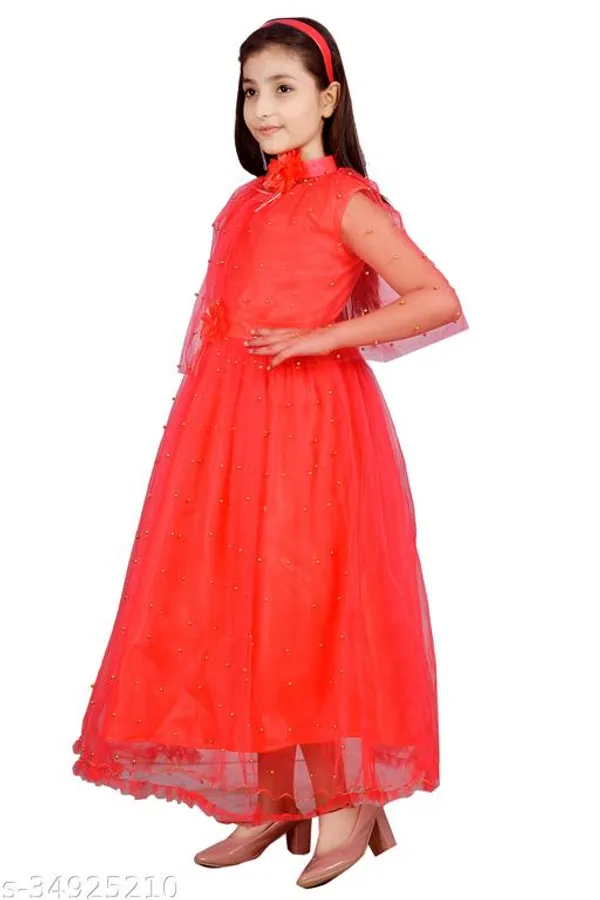 Red_Premium_Net_Frocks_Dress_For_Kids_Girls