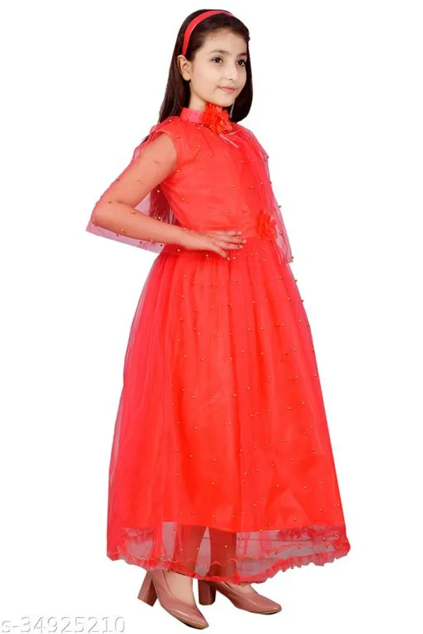 Red_Premium_Net_Frocks_Dress_For_Kids_Girls