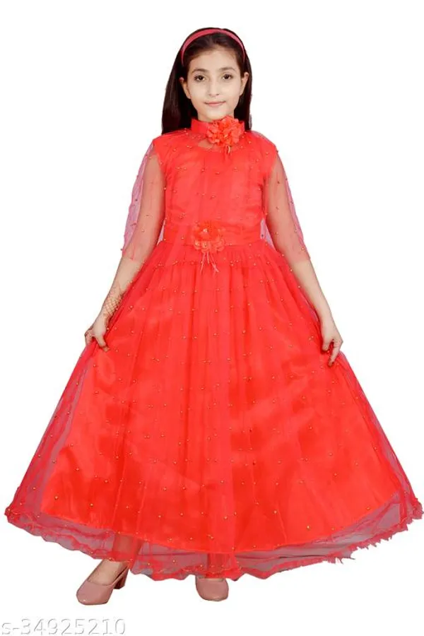 Red_Premium_Net_Frocks_Dress_For_Kids_Girls