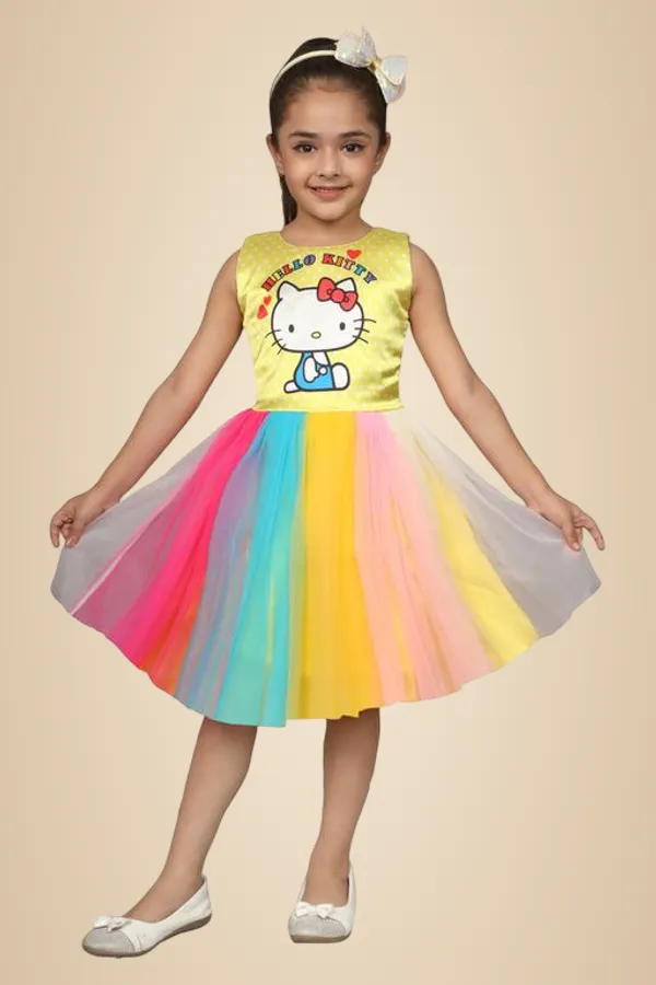 Yellow_Premium_Net_Frocks_Dress_For_Kids_Girls