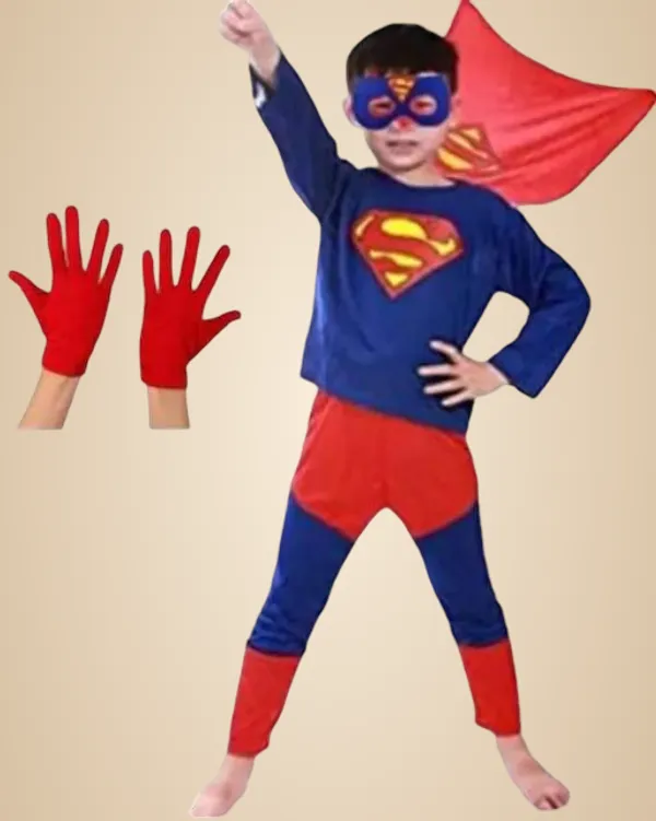Blue_Premium_Polycotton_Costume_For_Kidsboy_&_Girl