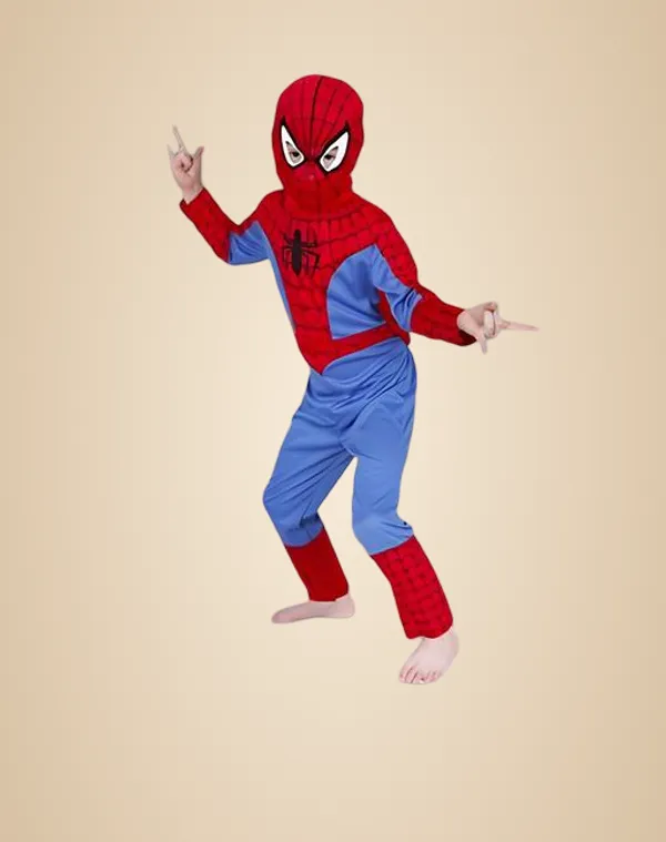 Red_Premium_Polycotton_Costume_For_Kidsboy_&_Girl