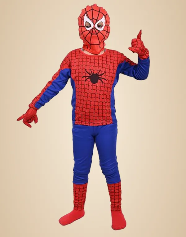 Red_Premium_Polycotton_Costume_For_Kidsboy_&_Girl