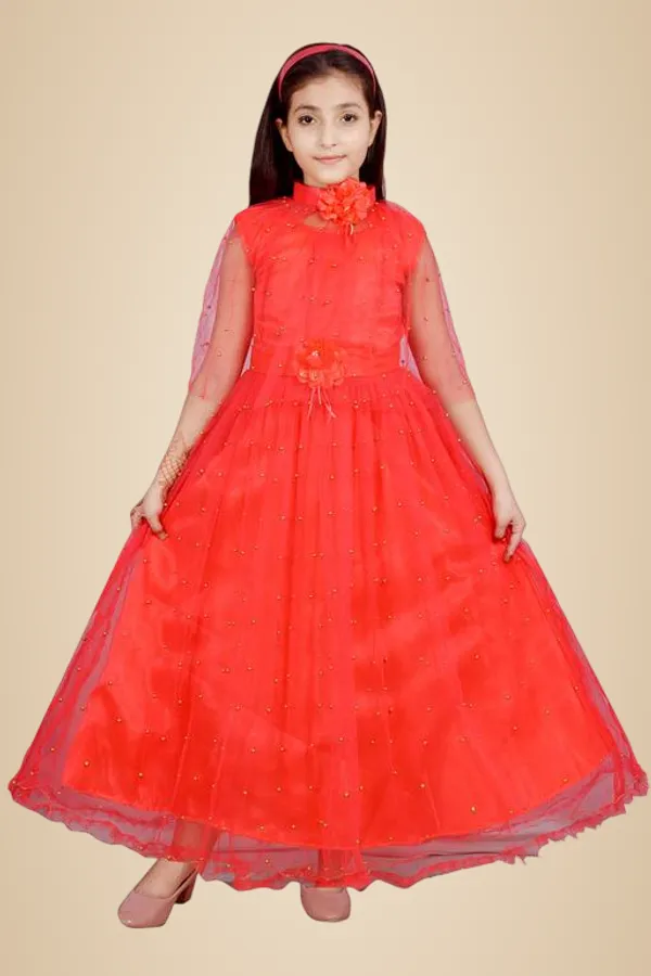 Red_Premium_Net_Frocks_Dress_For_Kids_Girls