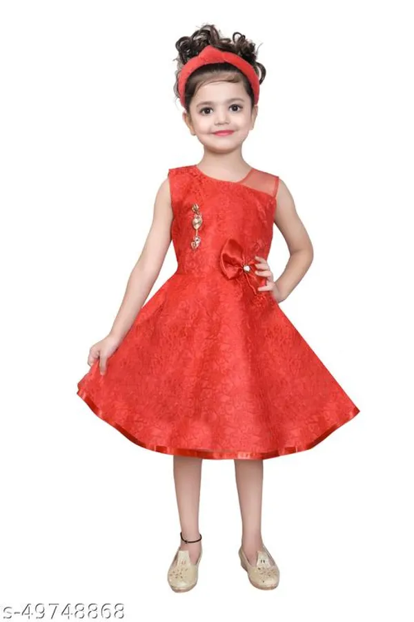 Red_Premium_Net_Frocks_Dress_For_Kids_Girls