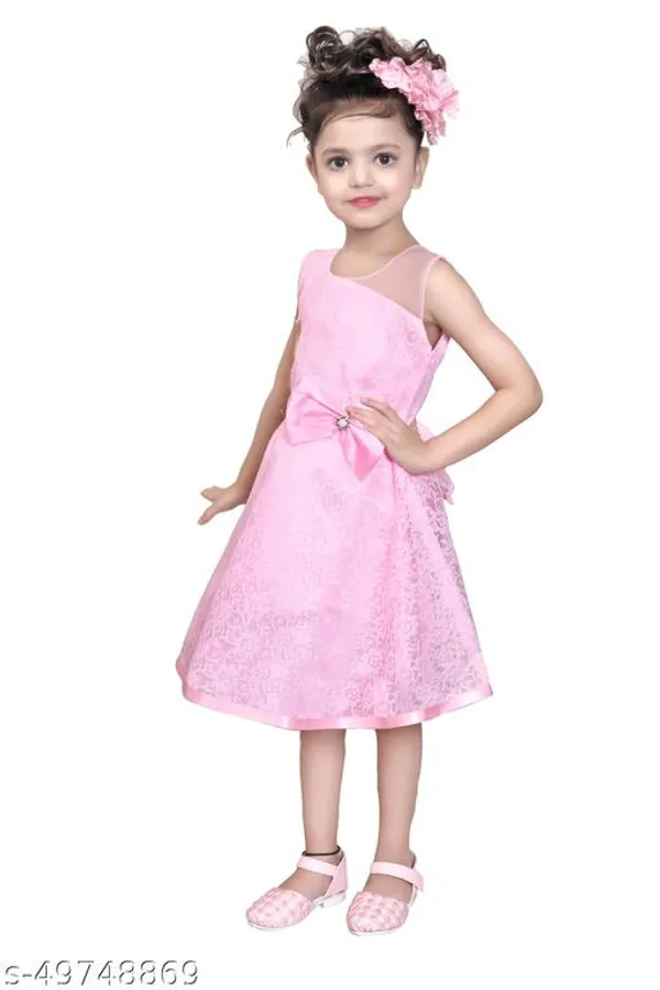 Pink_Premium_Net_Frocks_Dress_For_Kids_Girls