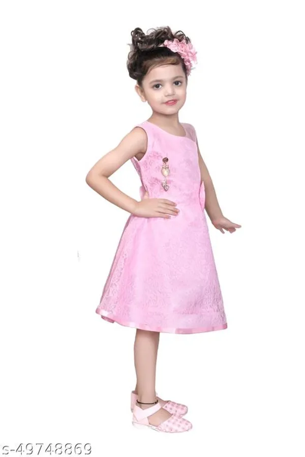 Pink_Premium_Net_Frocks_Dress_For_Kids_Girls