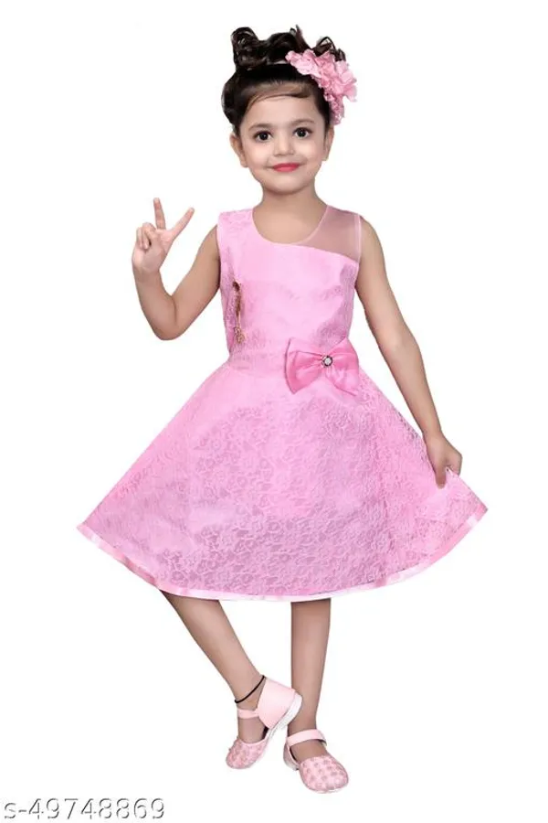 Pink_Premium_Net_Frocks_Dress_For_Kids_Girls