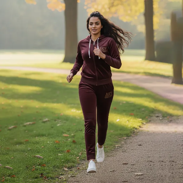 Maroon_Velour_Hoodie_Jacket_&_Track_Pants_Tracksuit_Set_For_Women