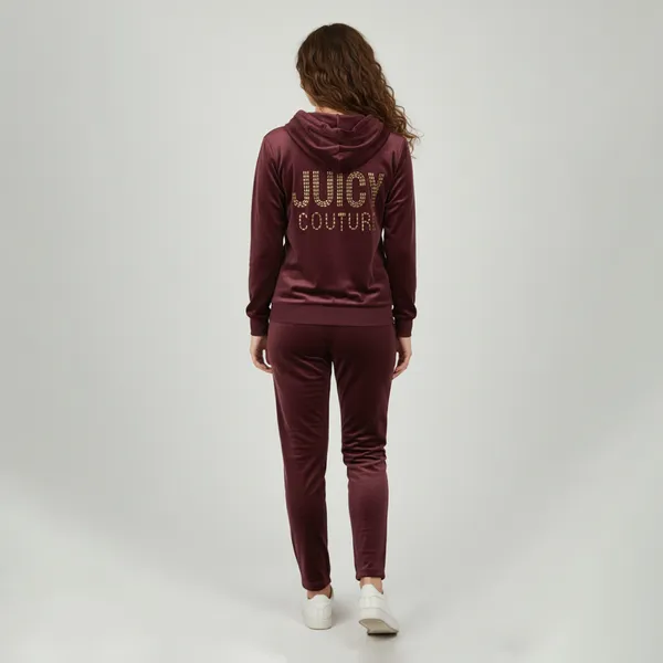 Maroon_Velour_Hoodie_Jacket_&_Track_Pants_Tracksuit_Set_For_Women