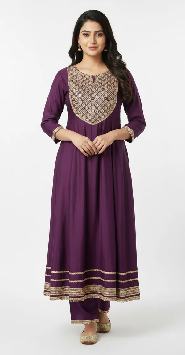 Purple_Traditional_Indian_Anarkali_Suit_Set_For_Women