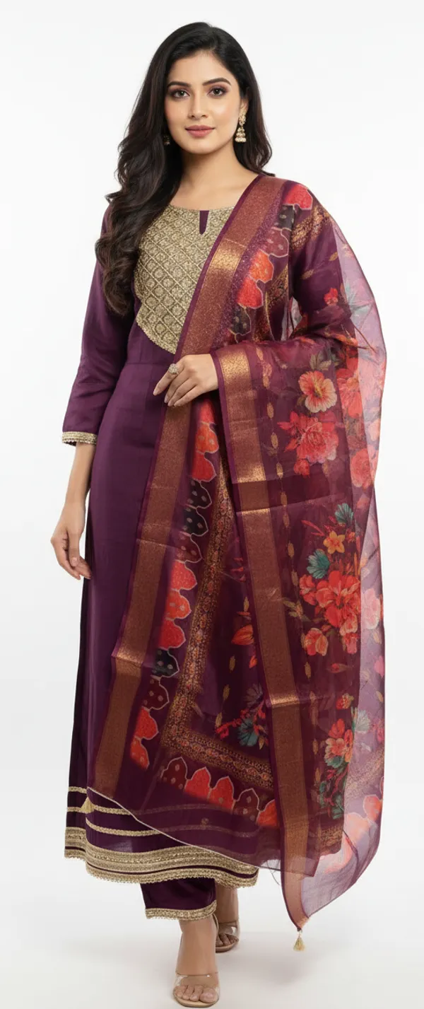 Purple_Traditional_Indian_Anarkali_Suit_Set_For_Women