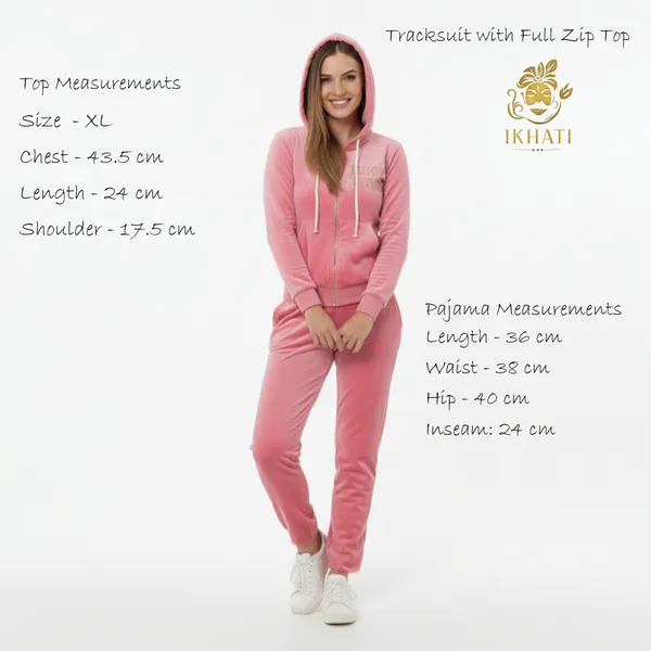 Pink_Velour_Hoodie_Jacket_&_Track_Pants_Tracksuit_Set_For_Women