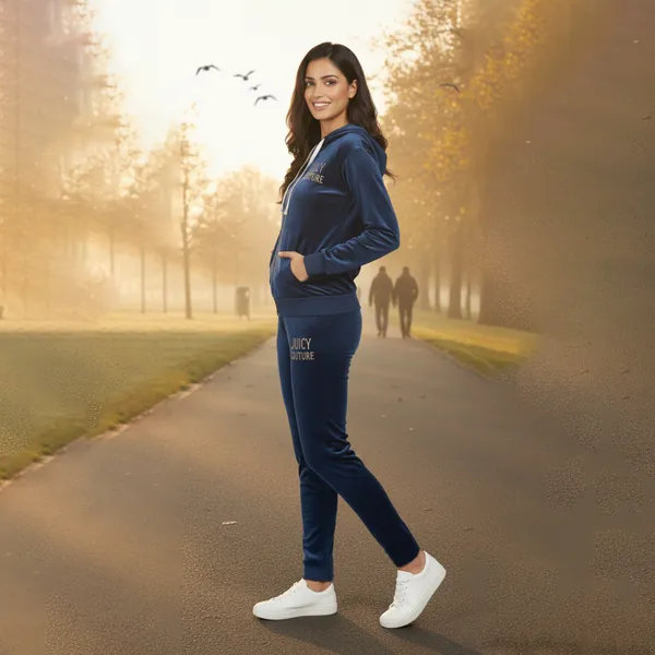 Navy_Blue_Velour_Hoodie_Jacket_&_Track_Pants_Tracksuit_Set_For_Women