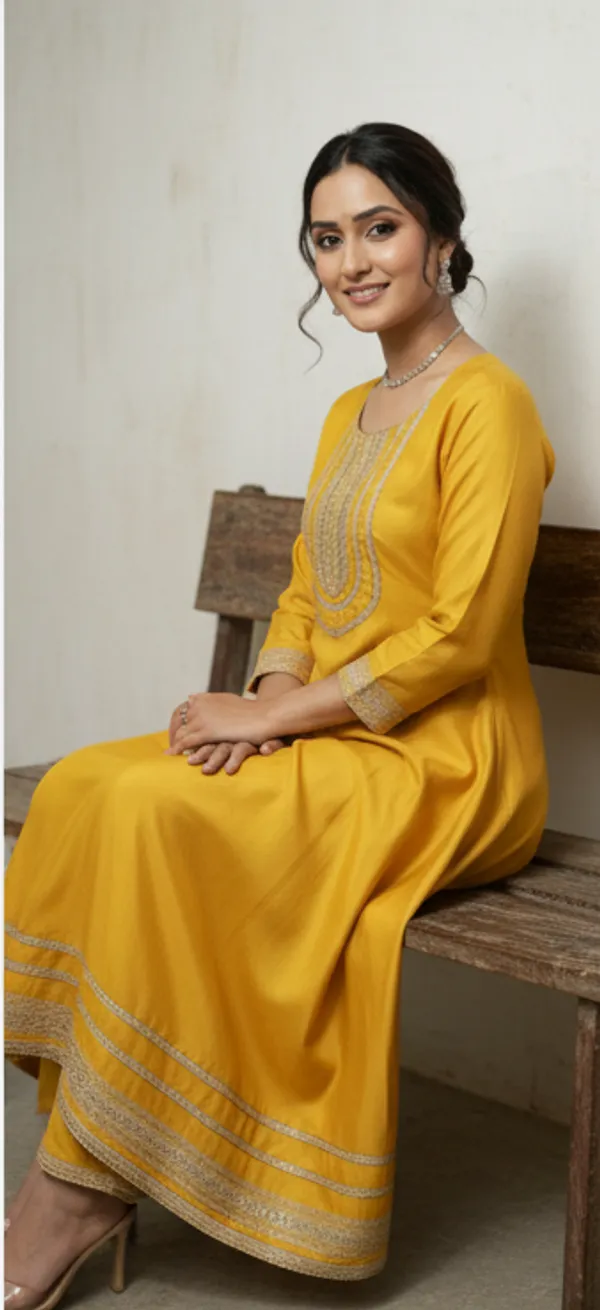 Yellow_Traditional_Indian_Anarkali_Suit_Set_For_Women