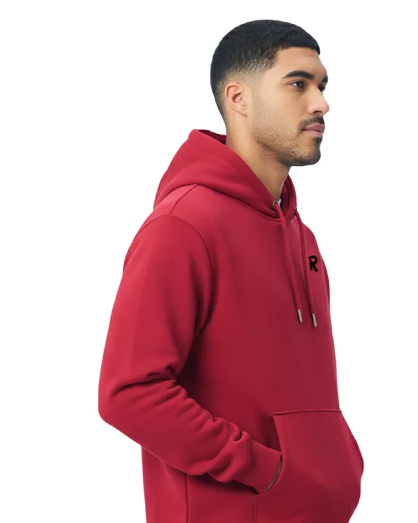 Maroon_Rustic_Tribe_Graphic_Print_Hoodie_For_Unisex