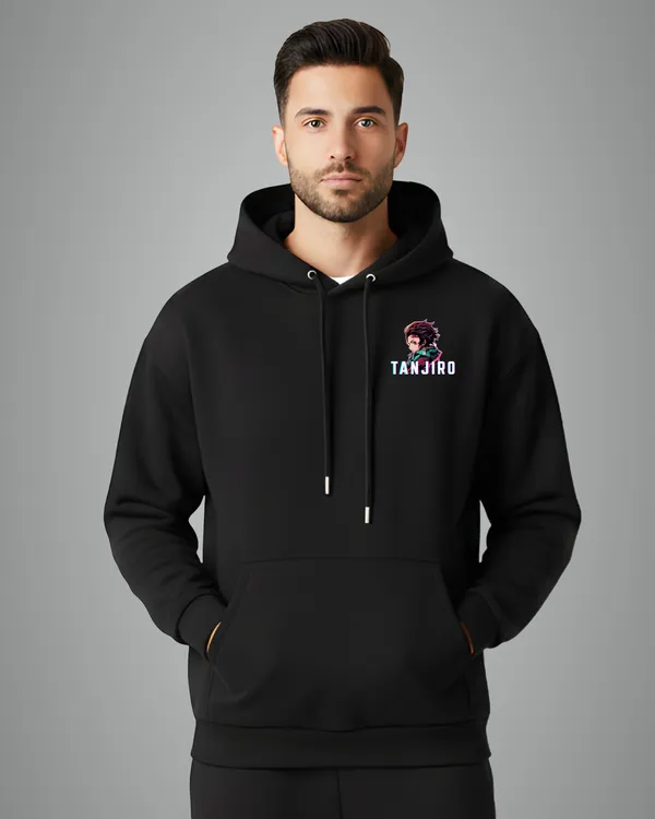 Black_Tanjiro_Graphic_Print_Hoodie_For_Unisex