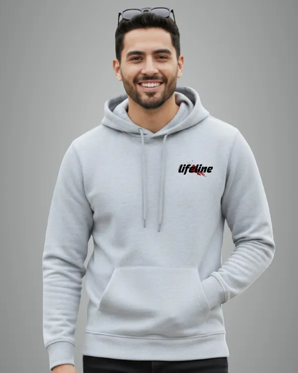 Grey_Lifeline_Graphic_Print_Hoodie_For_Unisex