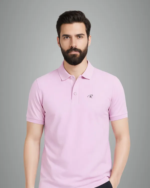 Lavender_Classic_Polo_T-Shirt_For_Men