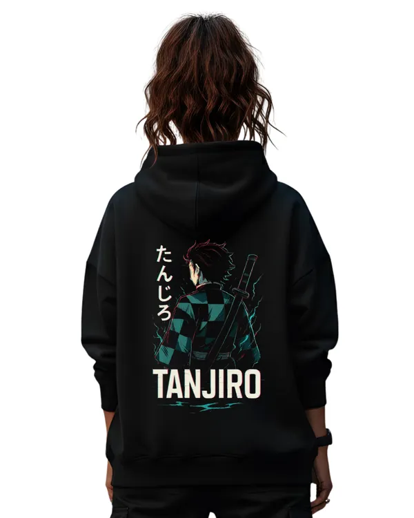 Black_Tanjiro_Graphic_Print_Hoodie_For_Unisex
