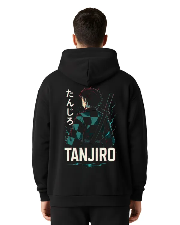 Black_Tanjiro_Graphic_Print_Hoodie_For_Unisex