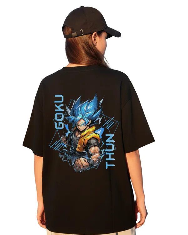 Black_Goku_Thun_Graphic_Print_Oversized_T-Shirt_For_Unisex