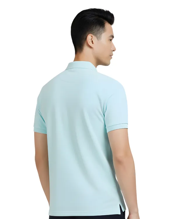 Aqua_Blue_Classic_Polo_T-Shirt_For_Men