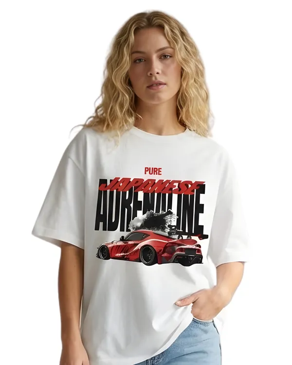 White_Adrenaline_Graphic_Print_Oversized_T-Shirt_For_Unisex