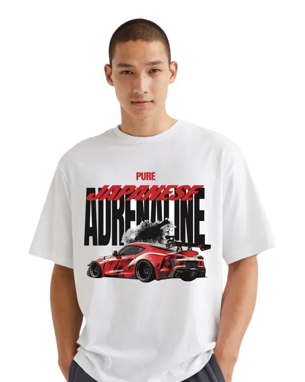White_Adrenaline_Graphic_Print_Oversized_T-Shirt_For_Unisex