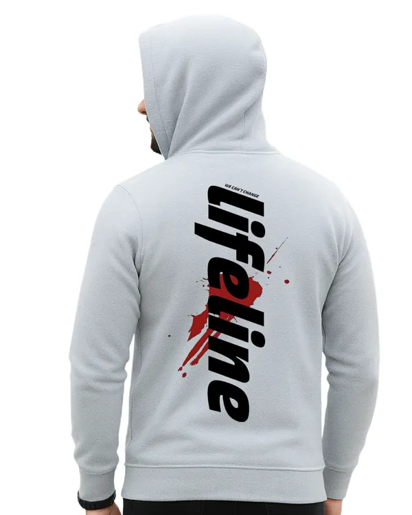 Grey_Lifeline_Graphic_Print_Hoodie_For_Unisex