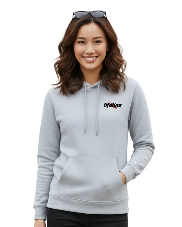 Grey_Lifeline_Graphic_Print_Hoodie_For_Unisex