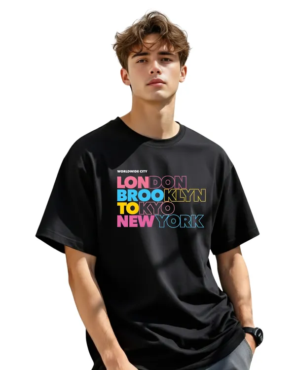 Black_Worldwide_Graphic_Print_Oversized_T-Shirt_For_Unisex