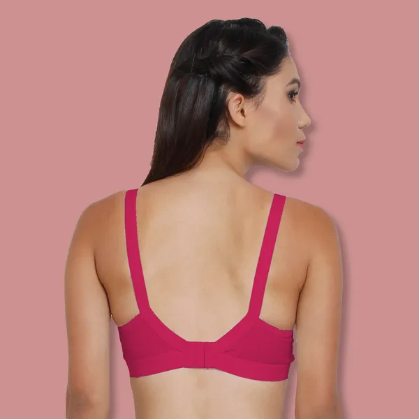 Arise_Beauty_full_coverage_deep-pink_100%_cotton_bra,_non_padded,wire_free