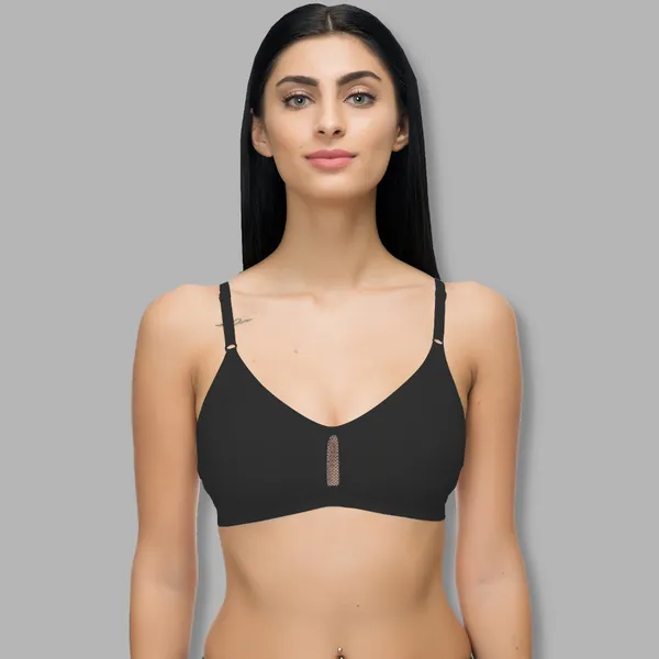 Arise_Beauty_AirFlow_Combo_(Beige/Black)_Sports_Bra,_non-padded,_wire-free