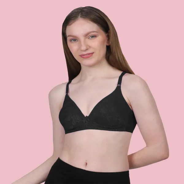 Arise_Beauty_Sleek_Fit_Smooth_Net_(Black)_Bra,_Deep_Kneck,_Straight_Back,_Non-padded,_Wire-free
