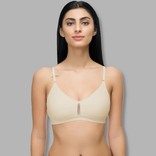 Arise_Beauty_AirFlow_Combo_(White/Beige)_Sports_Bra,_non-padded,_wire-free
