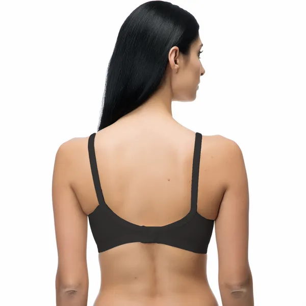 Arise_Beauty_full_coverage_Combo_(Black/Deep-pink),_non_padded,_wire_free,_hosiery_Bra