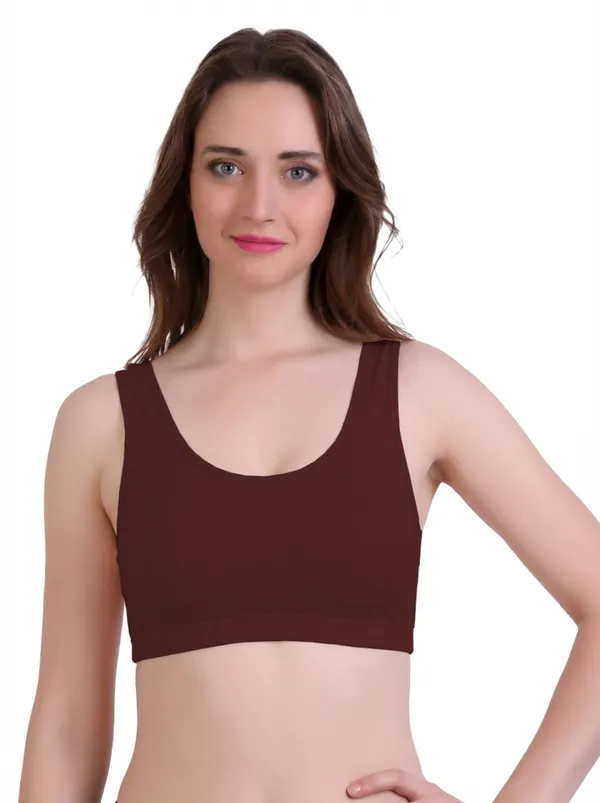 Arise_Beauty_Fashionable_Padded_(MAROON)_Sports_Bra_with_Removable_Pads