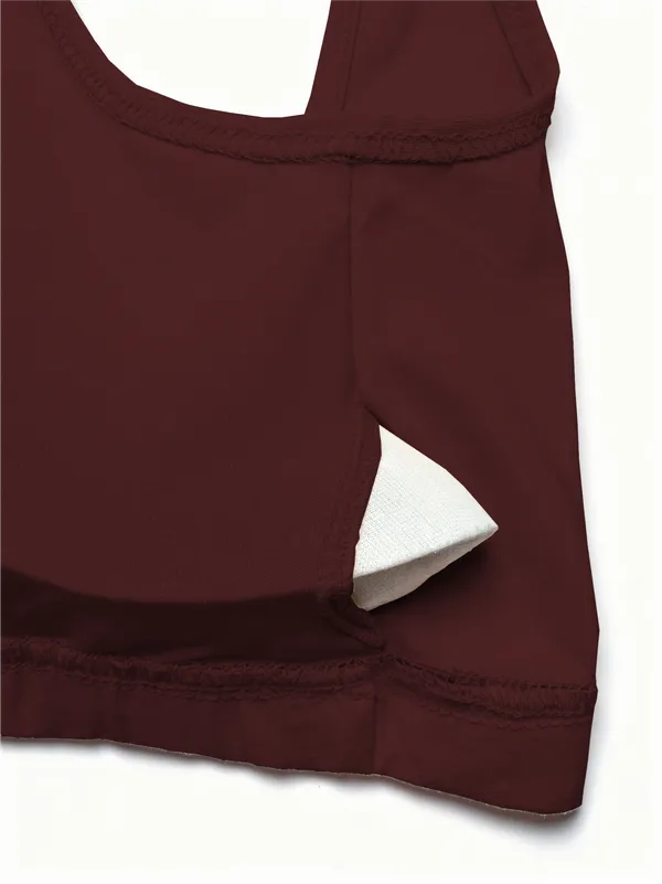 Arise_Beauty_Fashionable_Padded_(MAROON)_Sports_Bra_with_Removable_Pads