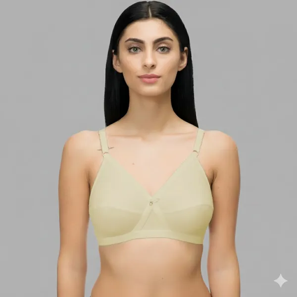 Beige_Cotton_Blend_Full_Coverage_Non_Padded_&_Wire_Free_Hosiery_Bra_For_Women