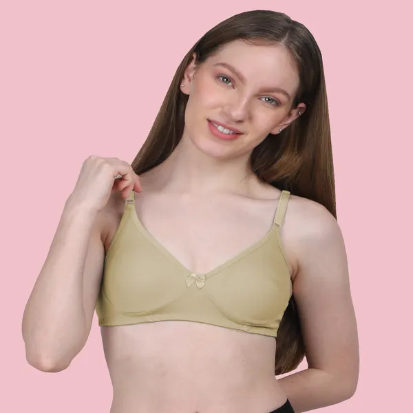 Arise_Beauty_Comfirt_Fit_Combo_(Wax-Berry/Nude)_T-shirt_Bra,_Non_Padded,_Wire-free
