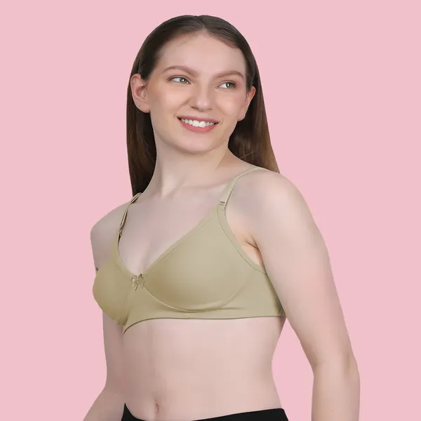 Arise_Beauty_Comfirt_Fit_Combo_(Wax-Berry/Nude)_T-shirt_Bra,_Non_Padded,_Wire-free