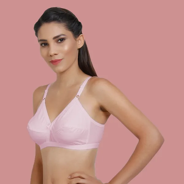 Arise_Beauty_full_coverage_pink,_non_padded,_wire_free,_100%_cotton_bra