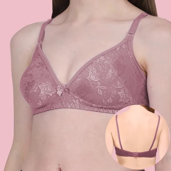 Arise_Beauty_Sleek_Fit_Smooth_Net_(D-Red_Been)_Bra,_Deep_Kneck,_Straight_Back,_Non-padded,_Wire-free