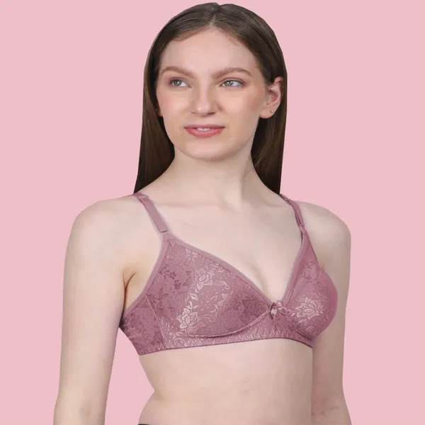 Arise_Beauty_Sleek_Fit_Smooth_Net_(D-Red_Been)_Bra,_Deep_Kneck,_Straight_Back,_Non-padded,_Wire-free