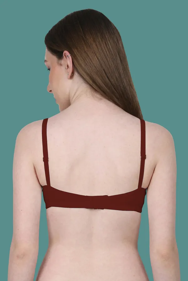 Arise_Beauty_Comfirt_Fit_Maroon_T-shirt_Bra,_(Padded),_Wire-free