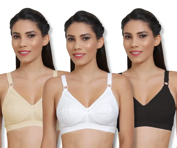 Arise_Beauty,_(pack_of_3),_full_coverage_SKIN/WHITE/BLACK,_non_padded,_wire_free,_100%_cotton_bra